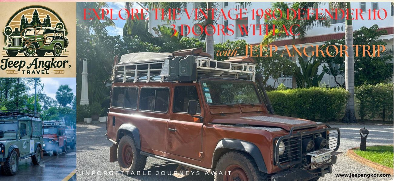 VINTAGE LAND ROVER DEFENDER 110 3DOORS TRIP